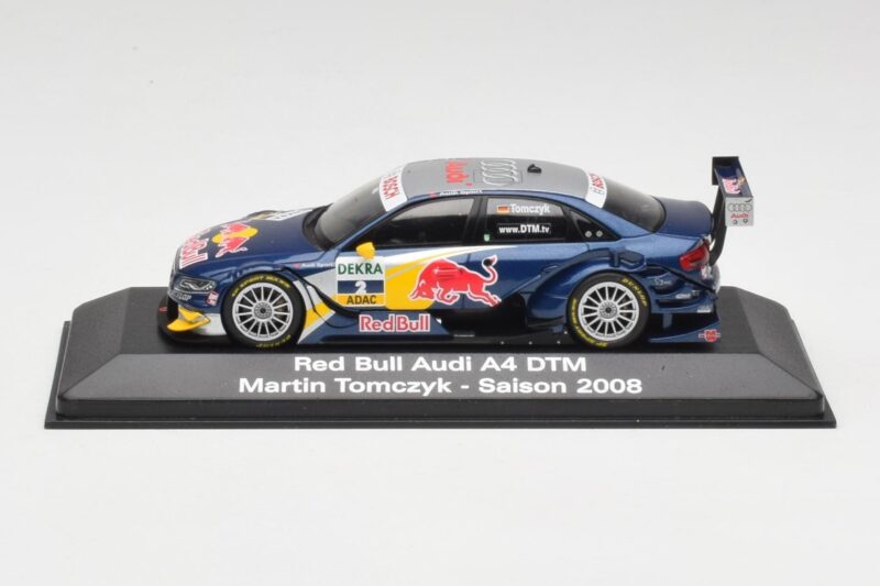 Audi A4 B8 #2 Red Bull M. Tomczyk DTM 2008 Minichamps 1:43 5020800133 Druckguss