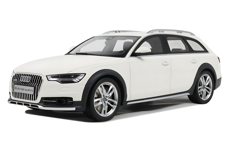 Audi A6 Allroad C7 Ibis White Otto 1:18 OT1286 Resin