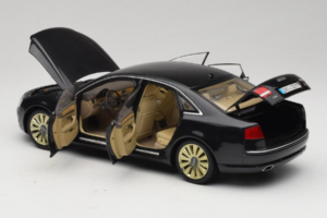 Audi A8 D3 W12 Schwarz Kyosho 1:18 5010508135 Druckguss — Bild 5 von 8