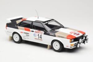 Audi Quattro #14 M. Mouton / F. Pons Winners Rally Sanremo 1981 Minichamps 1:18 155811114 Druckguss — Bild 4 von 6