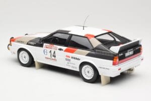 Audi Quattro #14 M. Mouton / F. Pons Winners Rally Sanremo 1981 Minichamps 1:18 155811114 Druckguss — Bild 5 von 6