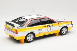 Audi Quattro A2 Audi Sport #1 W. Röhrl / C. Geistdörfer DNF Sanyo Rally of New Zealand 1984 Minichamps 1:18 155841101 Druckgu — Bild 2 von 6