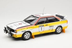 Audi Quattro A2 Audi Sport #1 W. Röhrl / C. Geistdörfer DNF Sanyo Rally of New Zealand 1984 Minichamps 1:18 155841101 Druckgu