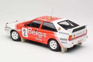 Audi Quattro A2 #2 B. Waldegård / H-T. Thorszelius Belga Team Winners Boucles de Spa 1985 Minichamps 1:18 155851102 Druckguss — Bild 5 von 6