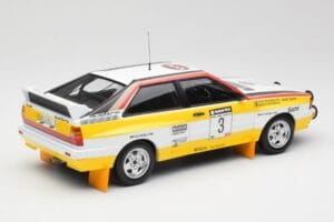 Audi Quattro A2 #3 S. Blomqvist / B. Cederberg Audi Sport Winners Sanyo Rally of New Zealand 1984 Minichamps 1:18 155841103 D — Bild 2 von 6