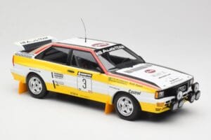 Audi Quattro A2 #3 S. Blomqvist / B. Cederberg Audi Sport Winners Sanyo Rally of New Zealand 1984 Minichamps 1:18 155841103 D — Bild 4 von 6