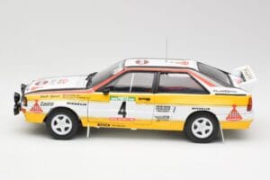 Audi Quattro A2 #4 W. Rohrl / C. Geistdorfer Rally de Portugal 1984 Sun Star 1:18 4224 Druckguss — Bild 4 von 8