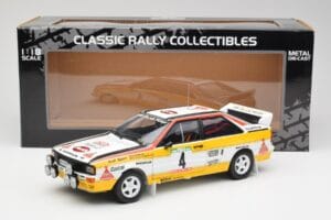 Audi Quattro A2 #4 W. Rohrl / C. Geistdorfer Rally de Portugal 1984 Sun Star 1:18 4224 Druckguss — Bild 8 von 8