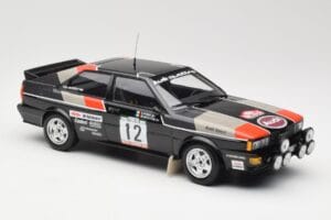 Audi Quattro #12 M. Mouton / F. Pons Audi Sport Rally de Portugal 1981 Minichamps 1:18 155811112 Druckguss — Bild 4 von 6