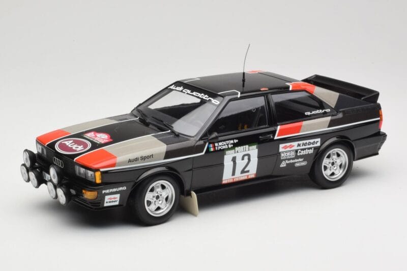 Audi Quattro #12 M. Mouton / F. Pons Audi Sport Rally de Portugal 1981 Minichamps 1:18 155811112 Druckguss