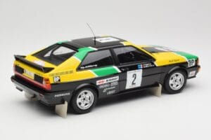 Audi Quattro #2 M. Mouton / F. Pons Audi Sport Rally of 1000 Pistes 1981 Minichamps 1:18 155811122 Druckguss — Bild 2 von 6