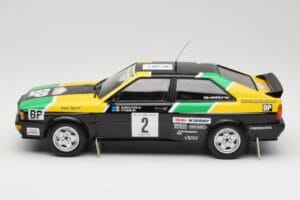 Audi Quattro #2 M. Mouton / F. Pons Audi Sport Rally of 1000 Pistes 1981 Minichamps 1:18 155811122 Druckguss — Bild 3 von 6