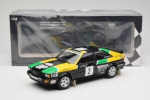 Audi Quattro #2 M. Mouton / F. Pons Audi Sport Rally of 1000 Pistes 1981 Minichamps 1:18 155811122 Druckguss — Bild 6 von 6