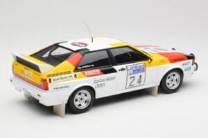 Audi Quattro #24 M. Demuth / M. Daniels Audi Sport Lombard RAC Rally 1982 Minichamps 1:18 155821124 Druckguss — Bild 2 von 6