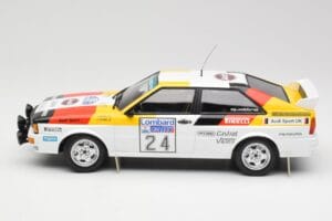 Audi Quattro #24 M. Demuth / M. Daniels Audi Sport Lombard RAC Rally 1982 Minichamps 1:18 155821124 Druckguss — Bild 3 von 6