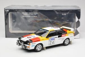 Audi Quattro #24 M. Demuth / M. Daniels Audi Sport Lombard RAC Rally 1982 Minichamps 1:18 155821124 Druckguss — Bild 6 von 6