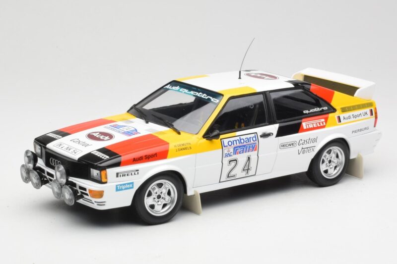 Audi Quattro #24 M. Demuth / M. Daniels Audi Sport Lombard RAC Rally 1982 Minichamps 1:18 155821124 Druckguss