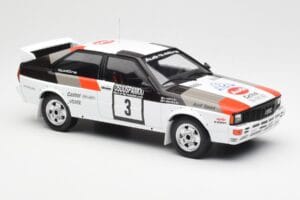 Audi Quattro #3 H. Mikkola / A. Hertz Rally Finland 1982 IXO 1:18 18RMC094A Druckguss — Bild 4 von 6