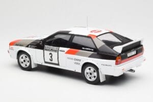 Audi Quattro #3 H. Mikkola / A. Hertz Rally Finland 1982 IXO 1:18 18RMC094A Druckguss — Bild 5 von 6