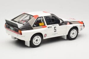 Audi Quattro Sport S1 #5 J. Buffum / N. Wilson Olympus Rally 1986 Otto 1:18 OT1159 Resin — Bild 2 von 6