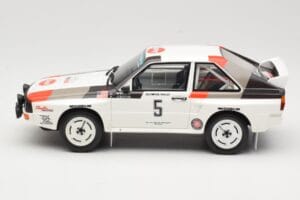 Audi Quattro Sport S1 #5 J. Buffum / N. Wilson Olympus Rally 1986 Otto 1:18 OT1159 Resin — Bild 3 von 6
