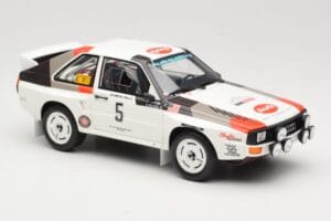 Audi Quattro Sport S1 #5 J. Buffum / N. Wilson Olympus Rally 1986 Otto 1:18 OT1159 Resin — Bild 4 von 6