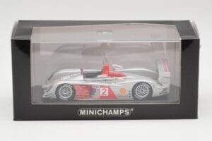 Audi R10 TDI #2 R. Capello / A. McNish Minichamps 1:43 AUDI002 Druckguss — Bild 4 von 4