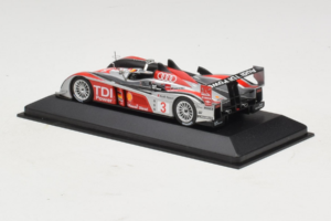 Audi R10 TDI LMP1 #3 L. Luhr / A. Premat 2008 Minichamps 1:43 400089803 Druckguss — Bild 3 von 4