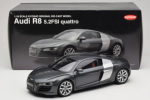 Audi R8 5.2 FSI Quattro Daytona Grey Kyosho 1:18 09216DG Druckguss — Bild 7 von 7