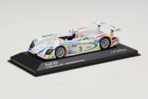 Audi R8 LMP #3 J. Herbert / R. Kelleners 24 Hours of Le Mans 2001 Minichamps 1:43 400010903 Druckguss — Bild 2 von 5