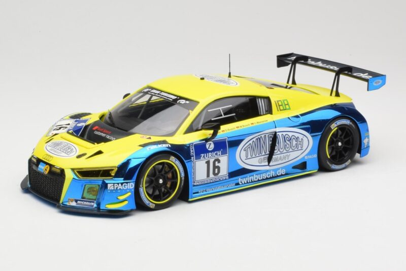 Audi R8 LMS #16 Twin Busch R. Rast / K. Busch 24h Nürburgring 2016 Minichamps 1:18 155161116 Druckguss
