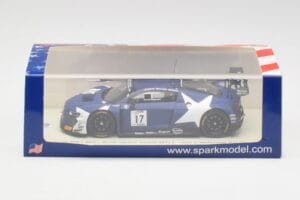 Audi R8 LMS GT3 #17 WRT M. Leonard / D. van der Linde / A. Riberas California 8 Hours 2018 Spark 1:43 US084 Resin — Bild 4 von 4