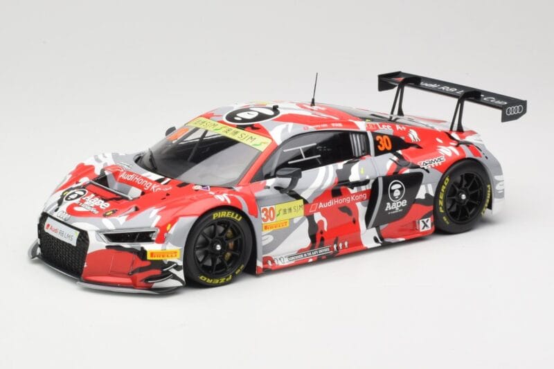 Audi R8 LMS #30 AAPE M. Lee FIA GT World Cup Macau 2015 Minichamps 1:18 155151130 Druckguss