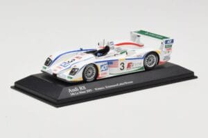 Audi R8 LMP1 #3 J. Lehto / M. Werner / T. Kristensen 24 Hours of Le Mans Winner 2005 Minichamps 1:43 400051303 Druckguss — Bild 2 von 4