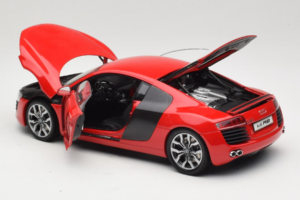 Audi R8 Rot Kyosho 1:18 09213R Druckguss — Bild 5 von 8