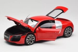 Audi R8 V10 Brilliant Rot Kyosho 1:18 09216RR Druckguss — Bild 2 von 8