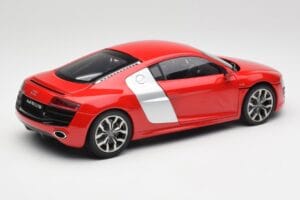 Audi R8 V10 Brilliant Rot Kyosho 1:18 09216RR Druckguss — Bild 3 von 8