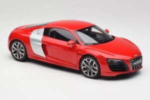 Audi R8 V10 Brilliant Rot Kyosho 1:18 09216RR Druckguss — Bild 6 von 8