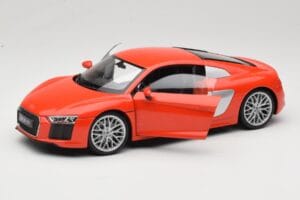 Audi R8 V10 Rot Welly 1:18 18052W Druckguss — Bild 2 von 8