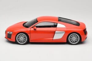 Audi R8 V10 Rot Welly 1:18 18052W Druckguss — Bild 4 von 8