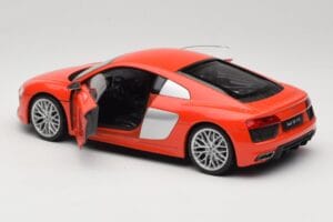 Audi R8 V10 Rot Welly 1:18 18052W Druckguss — Bild 5 von 8