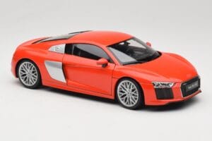 Audi R8 V10 Rot Welly 1:18 18052W Druckguss — Bild 6 von 8