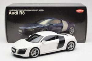 Audi R8 Type 42 Weiß Kyosho 1:18 09213W Druckguss — Bild 8 von 8