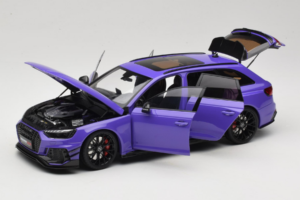 Audi RS4 B9 Avant Darwin Pro Lila Kilo Works 1:18 KLW002301 Druckguss — Bild 2 von 8