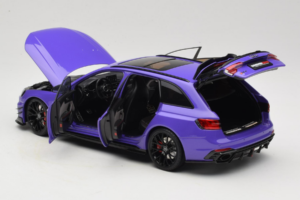 Audi RS4 B9 Avant Darwin Pro Lila Kilo Works 1:18 KLW002301 Druckguss — Bild 5 von 8