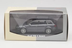 Audi RS4 B7 Avant Grau Minichamps 1:43 5010509223 Druckguss — Bild 4 von 4