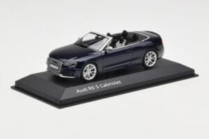 Audi RS5 B8 Cabriolet Estoril Blue Minichamps 1:43 5011215313 Druckguss — Bild 2 von 4