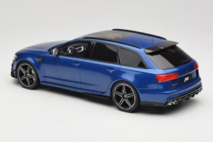 Audi RS6 C7 ABT Performance Avant Blau Exclusive Edition GT Spirit 1:18 AUDI011 Resin — Bild 5 von 6