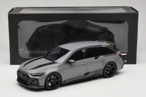 Audi RS6 C8 Avant GT Nardo Grey GT Spirit 1:18 GT965 Resin — Bild 6 von 6