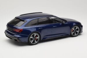 Audi RS6 C8 Avant Blue Metallic Minichamps 1:18 155018011 Druckguss — Bild 2 von 6